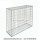 Hot mencelupkan Galvanized Welding Stone Cage Net